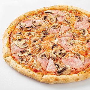 Пицца Ветчина и грибы 32см, CAFE GARAGE - Гомель